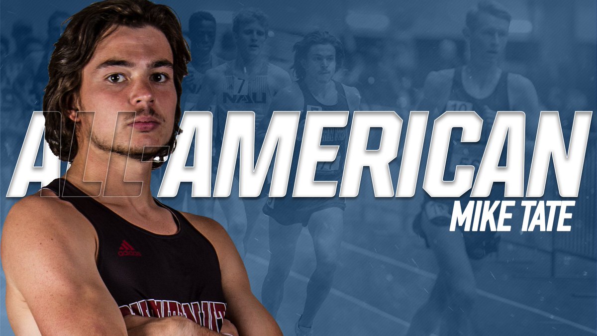 SUUTFXC's tweet photo. ALL-AMERICAN STATUS!!

@mike_tate12 finishes 4️⃣th in the 5K at @NCAATrackField Indoor Nationals! He finished the 5,000-meter race in 14:15.67! 

#TBirdNation
#BigSkyTF
#NCAATF https://t.co/91tyaPWxQm