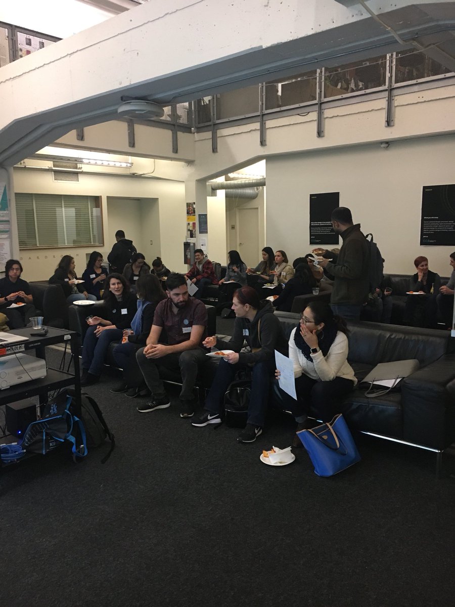 Approaching full house at Service Design Jam