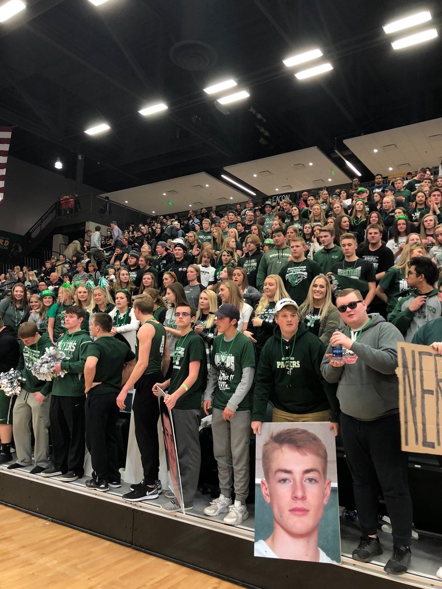 JayDeCann's tweet photo. Packer Nation is in the house. Packers vs Mustangs round 4. #WFPackerProud https://t.co/sAU2ATJbSB