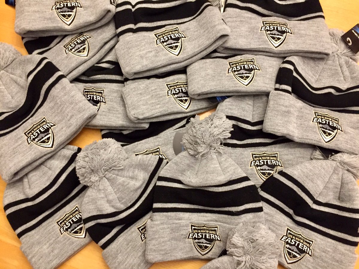 TeamEastern2018's tweet photo. Toques toques!! With tomorrows forecast, we are happy we got these in time! Thanks again to Lyn Power &amp; Burin Family Practice for donating! https://t.co/cNNOtkwUsB