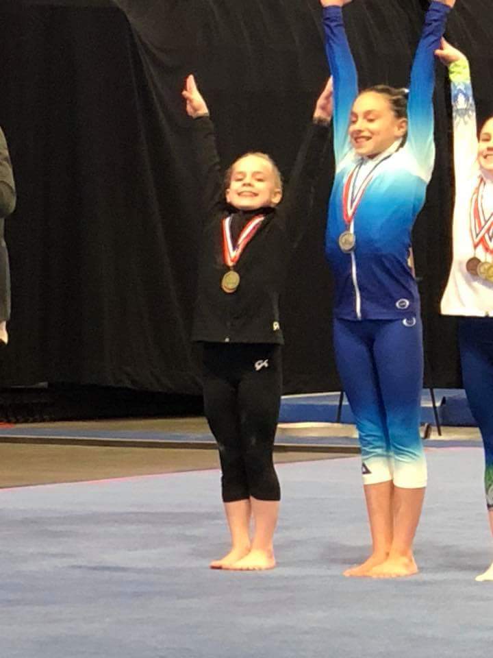 Josc_Roberson's tweet photo. #KPACCUP Got 1st on Beam (13.9!) and AA, 2nd on FX, 3rd on bars and 4th on Vt #NETEG Got my 49.00 AA qualified for Hopes. https://t.co/QkmIVfpDt0
