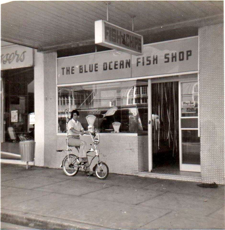 Old Shops Australia on Twitter "Parking the dragster outside The Blue
