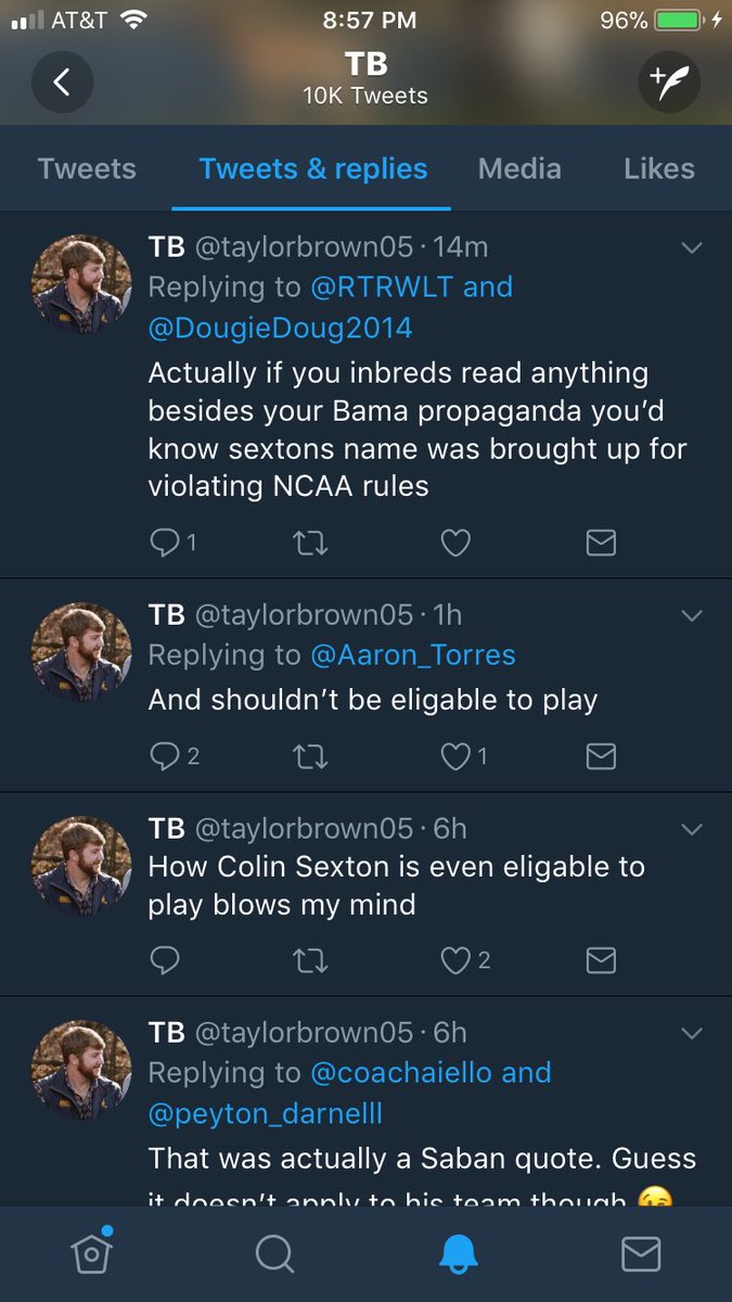 RTRWLT's tweet photo. When you call Bama fans hillbillies but can’t even spell. #eligable https://t.co/Z6Wawmwgok