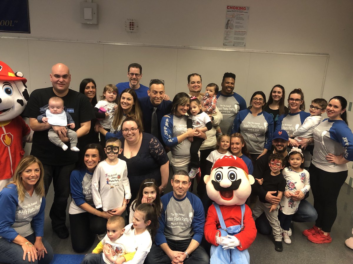 GaynorMcCownELS's tweet photo. Put it in the books - Johnโs Pasta Party! So happy to support this worthy cause - the John Dressler Scholarship. Gets bigger and better every year #McCownMakesaDifference #LotsaPasta #JPP https://t.co/H3jmvXJkxN