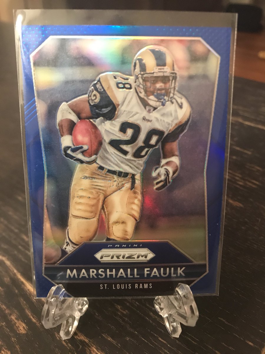 cheapcardsales's tweet image. Marshall Faulk blue Prizm Refractor. $3
#cheapCards #ccsRams