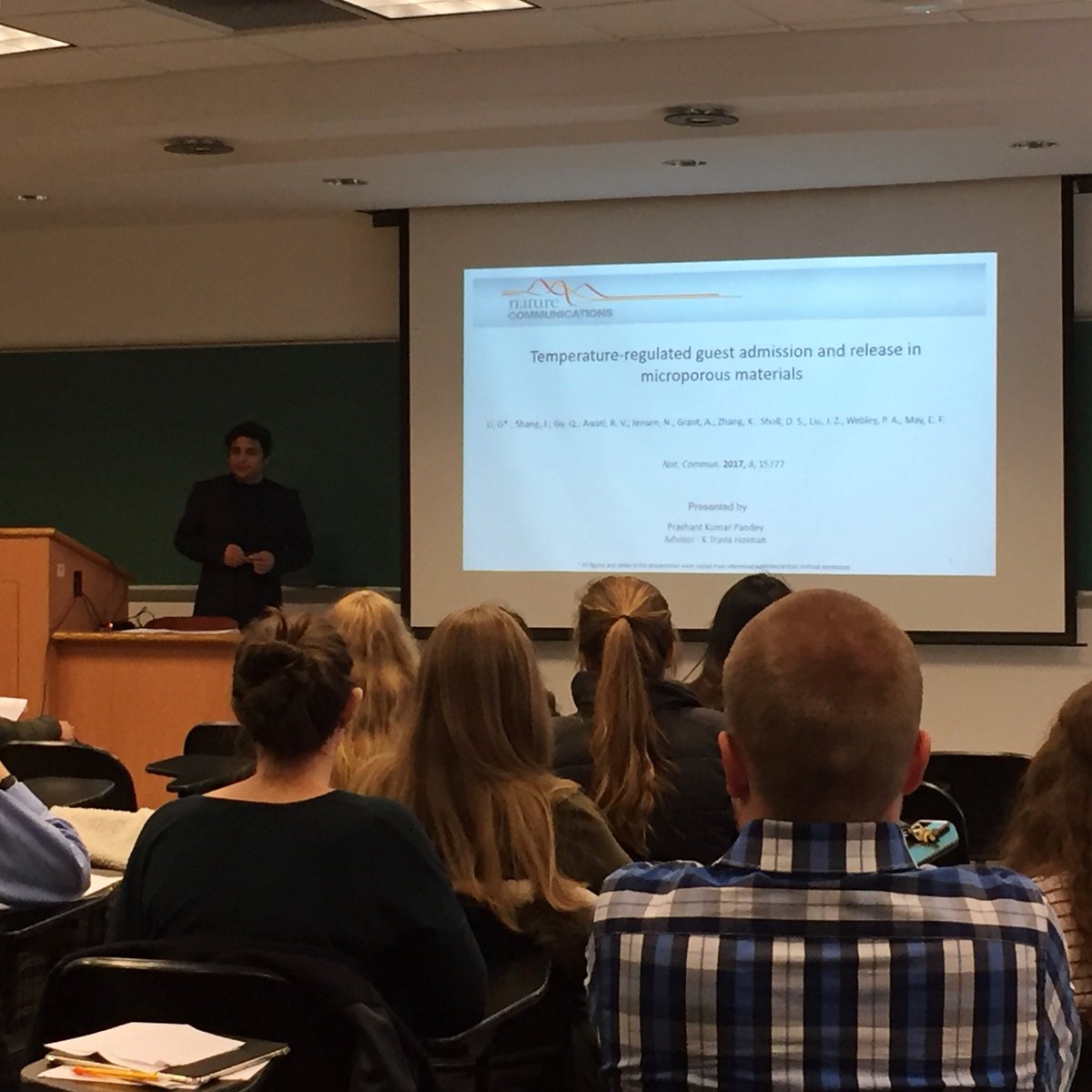 GU_gsoc's tweet photo. The second day of literature seminar from our 23 first year graduate students! Congratulations to all of them and may they continue to do wonderful chemistry and great presentations in their futures!
#TeamStoll #TeamWarren #TeamMetallo #TeamHolman #HoyaChem https://t.co/oHndHdmpIh