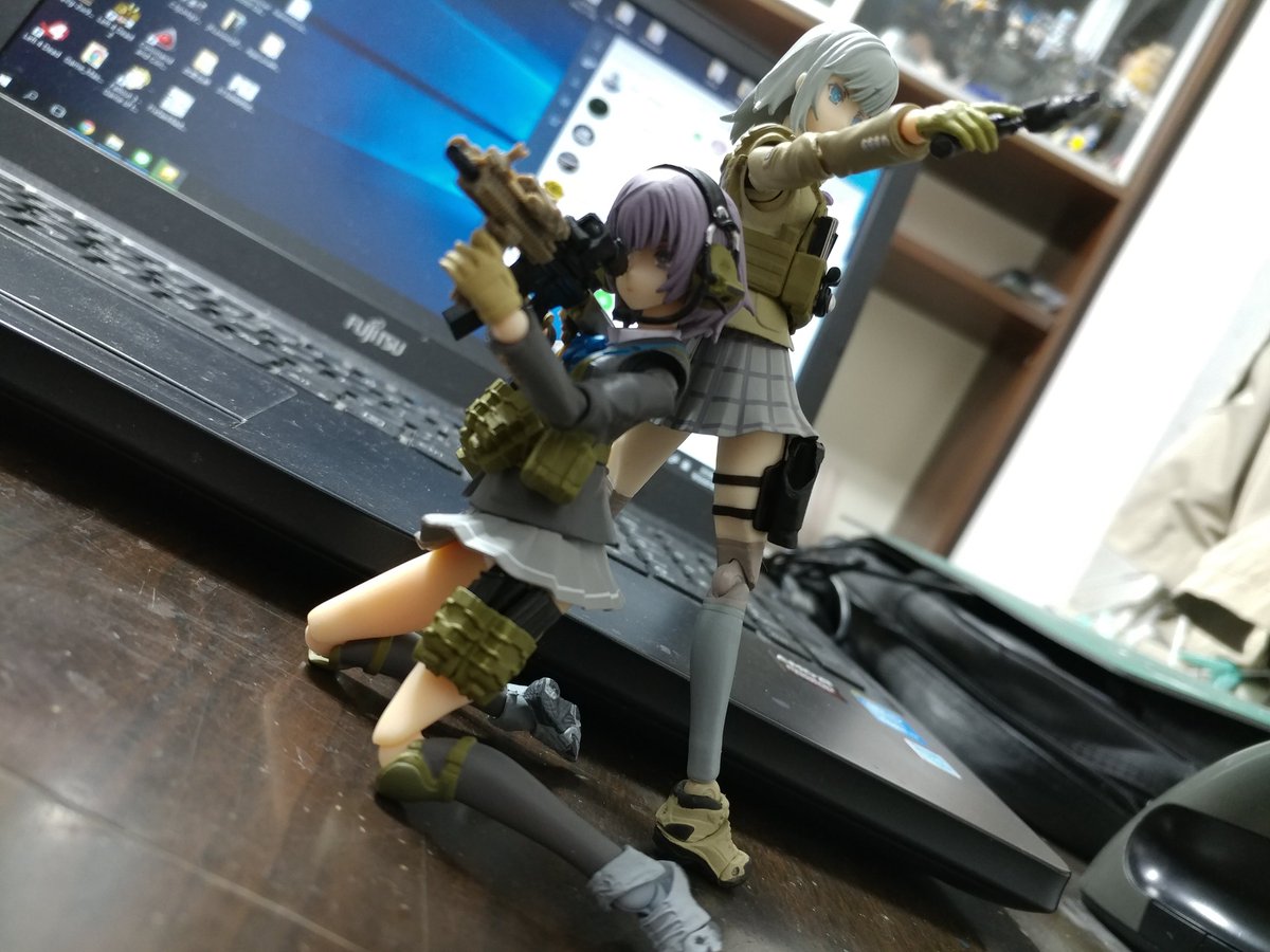 Deaiglex's tweet photo. 未世と六花~

#リトルアーモリー
#figma https://t.co/baM0yIW95e