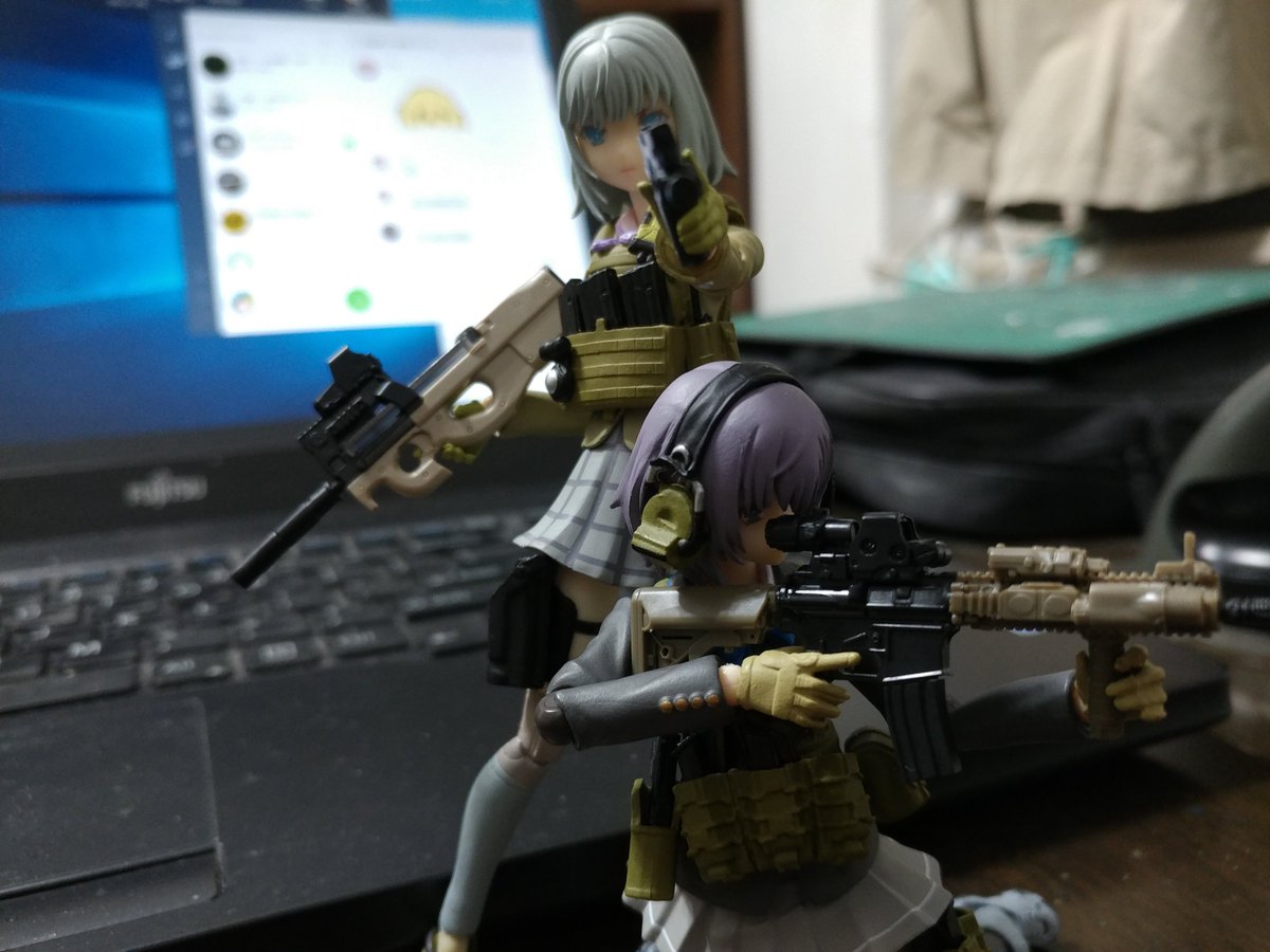 Deaiglex's tweet photo. 未世と六花~

#リトルアーモリー
#figma https://t.co/baM0yIW95e