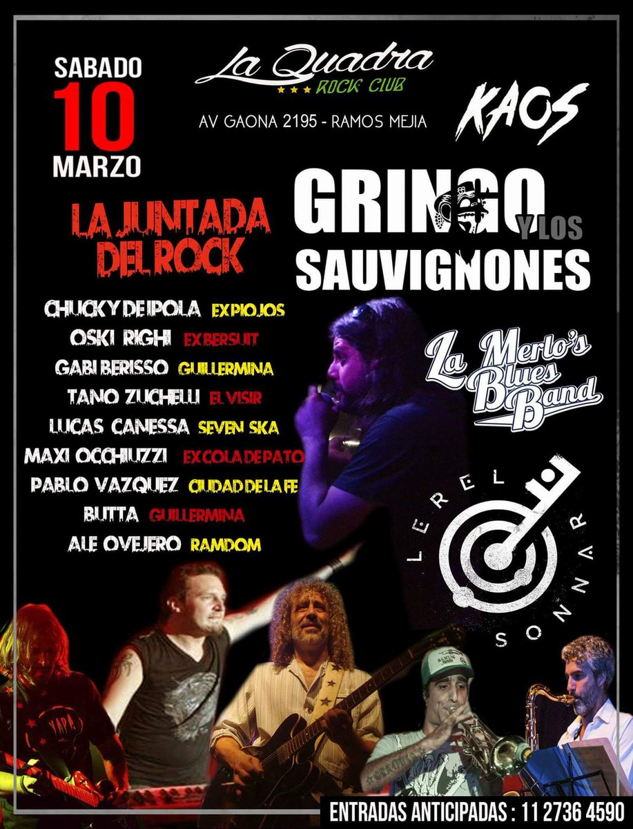 Sábado en La Quadra Rock Club