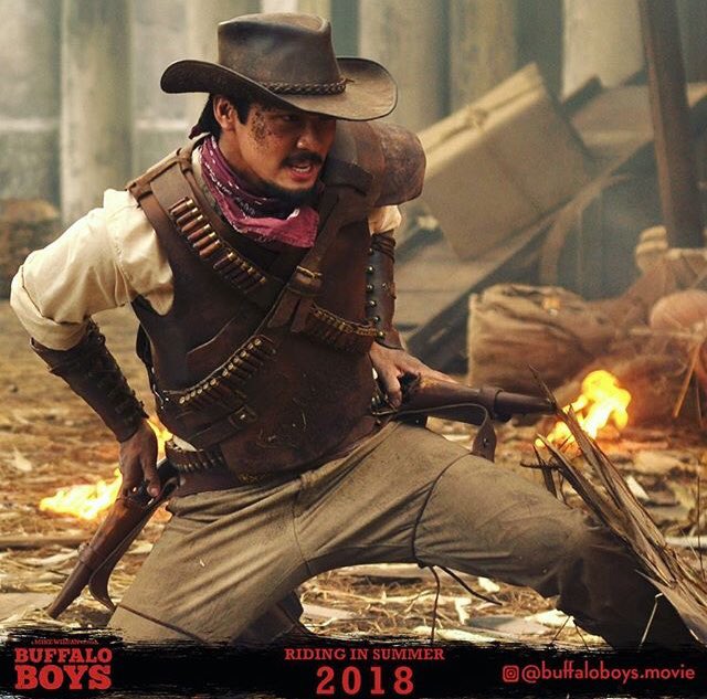 Yoshi Sudarso 🐉 on Twitter: movie I had the honor of starring Buffalo Boys, is set to be released Summer 2018. Really to share this movie! One of the
