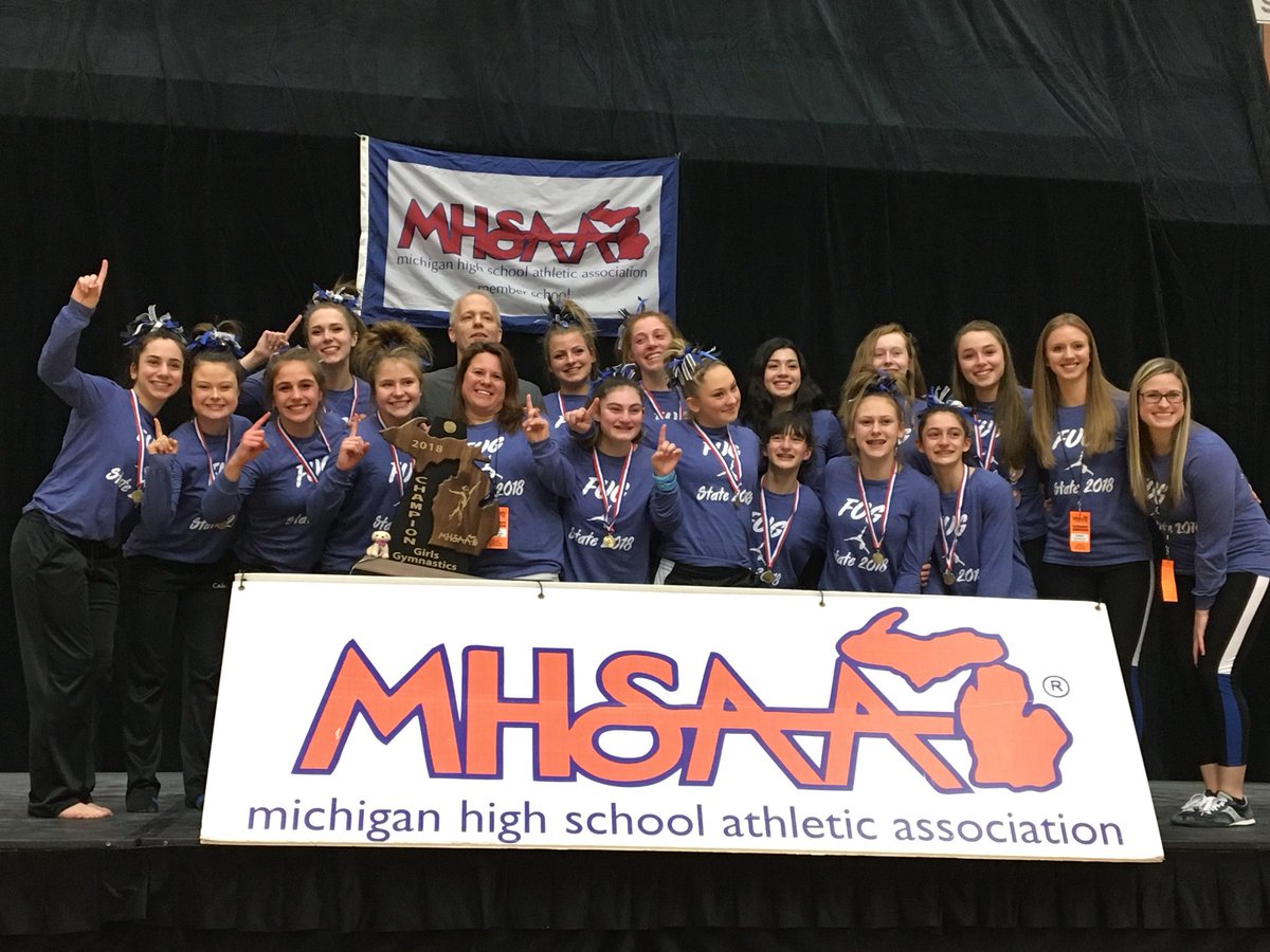 Congratulations to the FUG gymnasts for winning the Team State Championships today!!