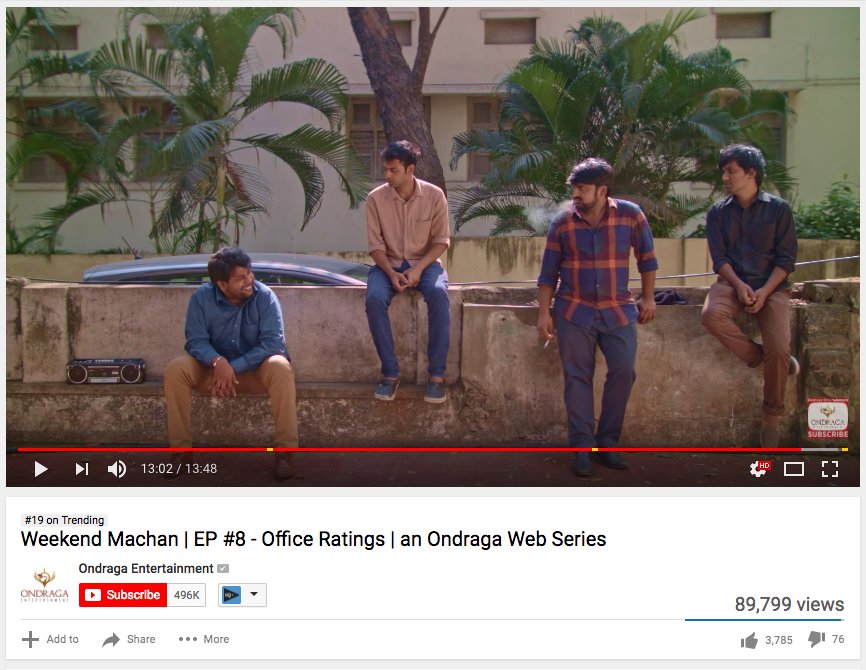 divomovies's tweet photo. #WeekendMachan EP #8 Trending at #19 

ICYMI Watch it here ▶️ https://t.co/j3GPDsyy42 @OndragaEnt @menongautham https://t.co/N0s7poiemu