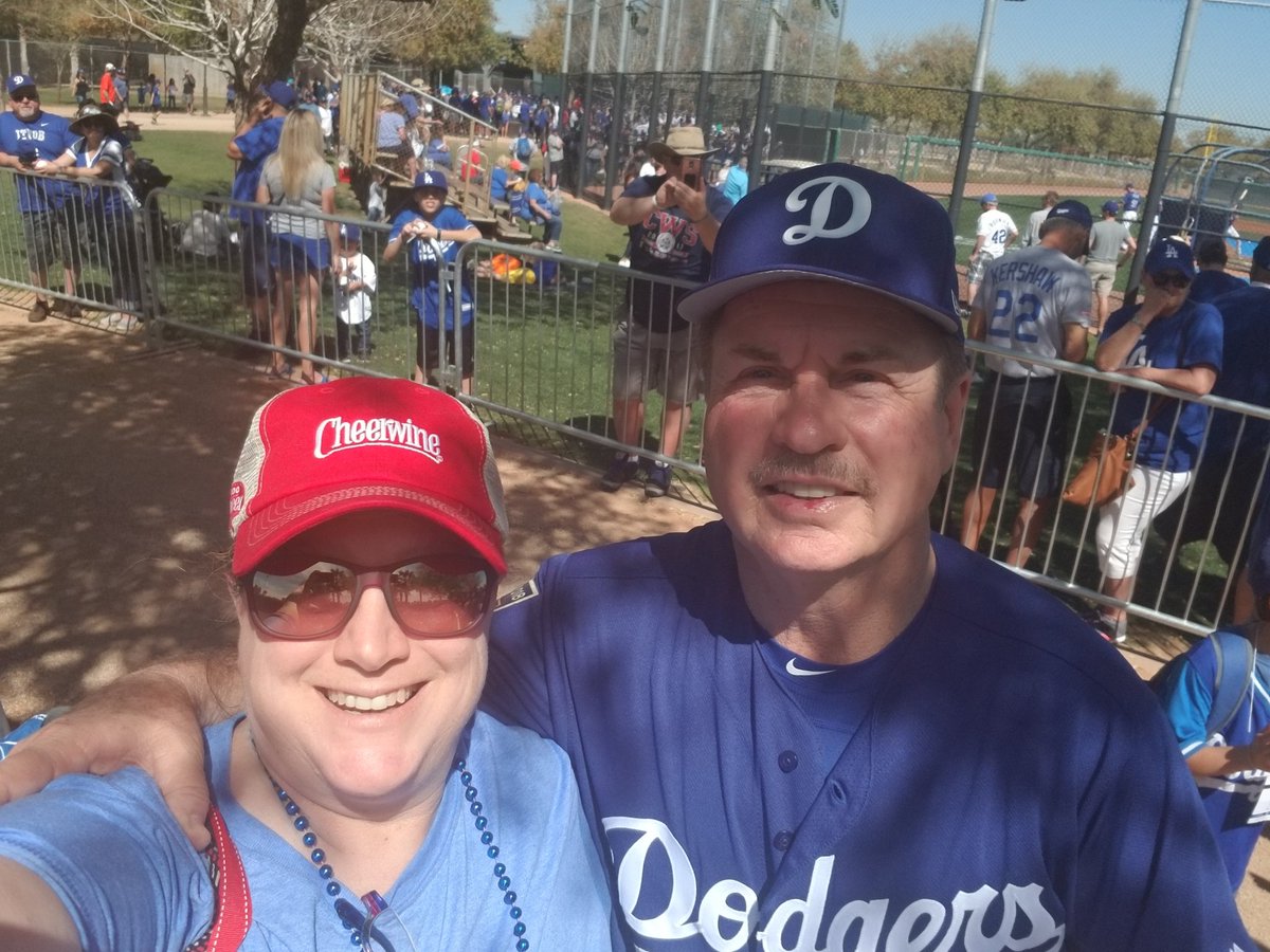 leestaton32's tweet photo. PT2 Today was a great day! 💙⚾️ Can't wait to see what tomorrow holds!⚾️💙 #Funfifty @Dodgers #SPRINGTRAINING18 https://t.co/iYTbp9YBm8