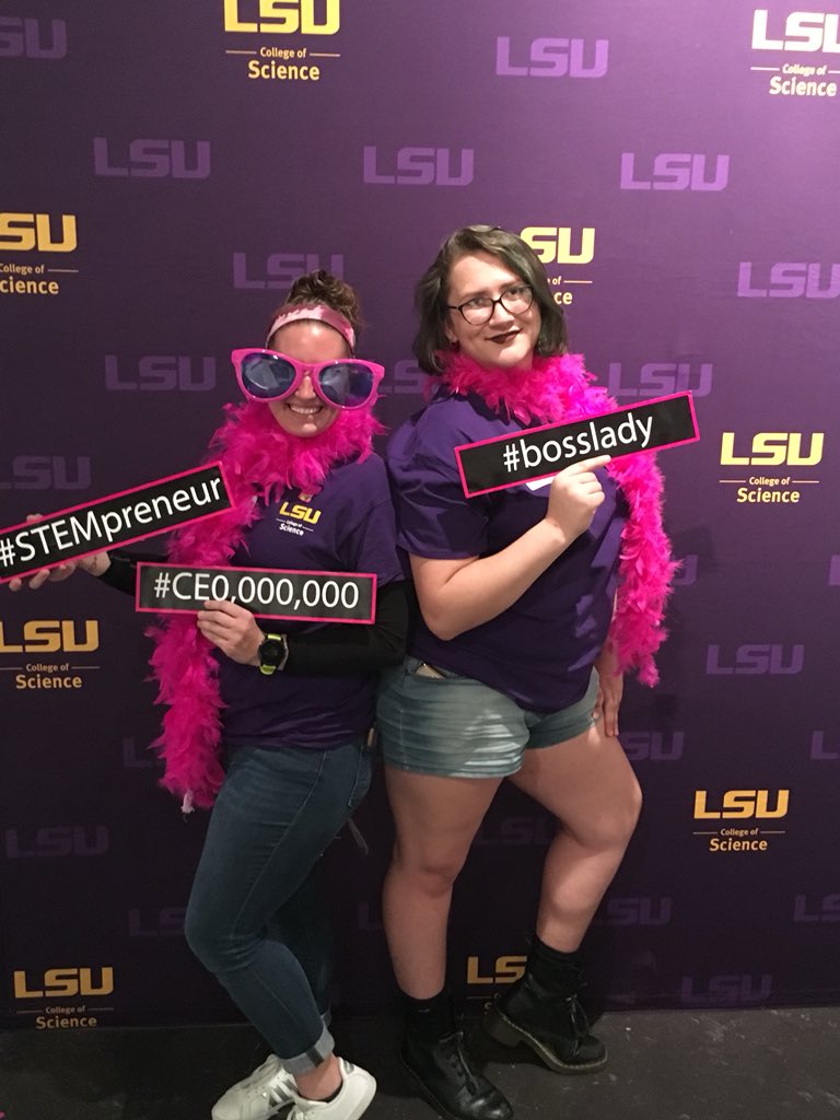 lsuscience's tweet photo. Thank you to our amazing volunteers that made Girls Night at the Museum possible! #ChasingScience #womeninSTEM #mentor #volunteering #LSU https://t.co/fE2NGLdC5p