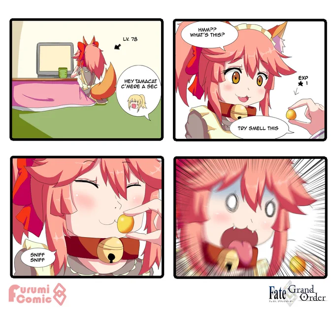A Gagging Cat.
When your servant almost reach max level, and you have only 1 star EXP.
#FateGO #FGO #Fategrandorder 