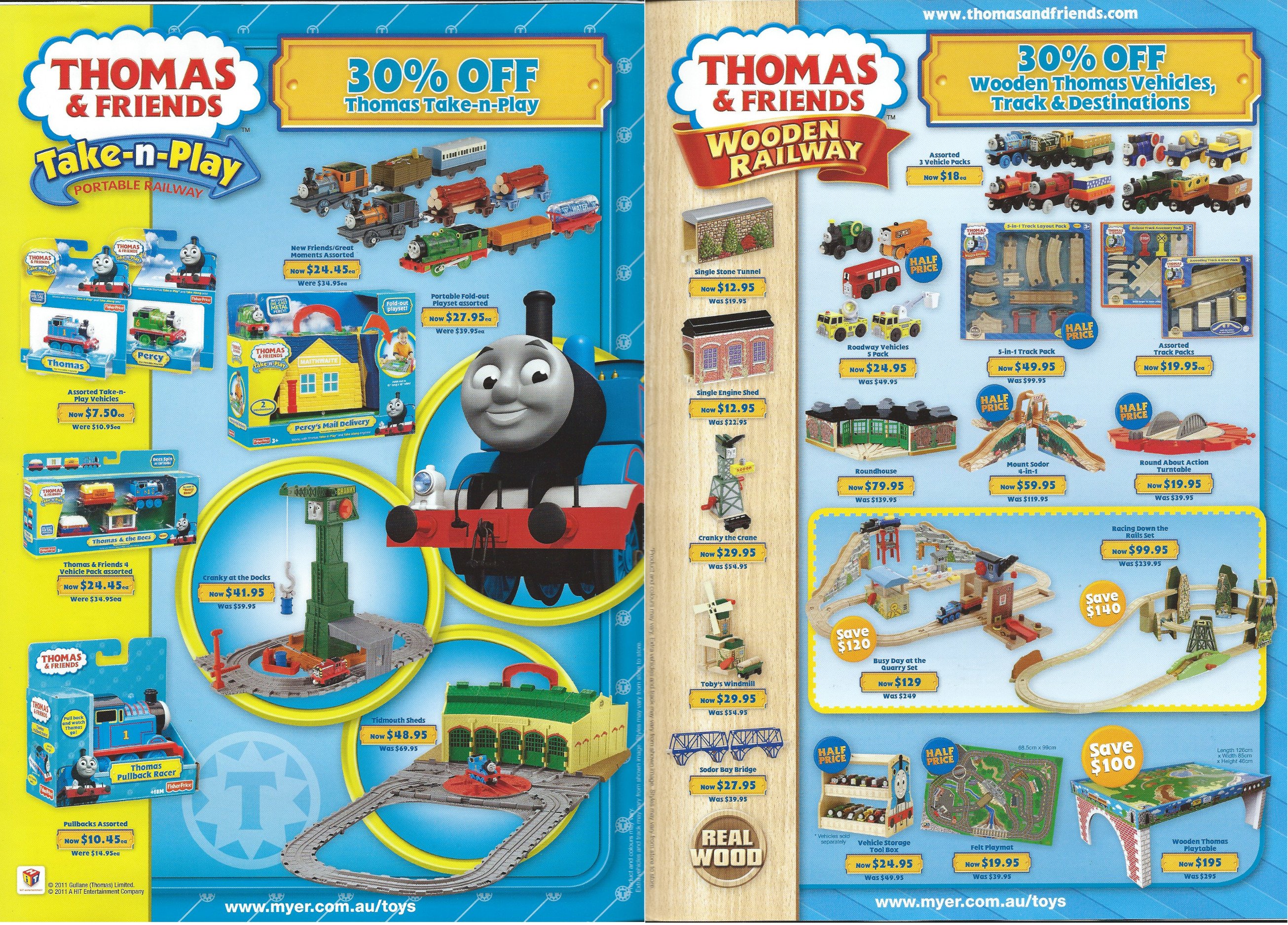 ᴅᴏɢᴄᴀɴ't on X: 2011 Myer catalogue featuring Thomas and