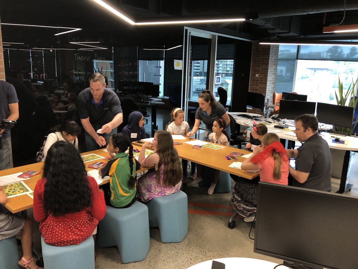 WORK180_'s tweet image. UX workshop. #superherodaughterday18 @TGAsuperheroes #technologyone #brisbane