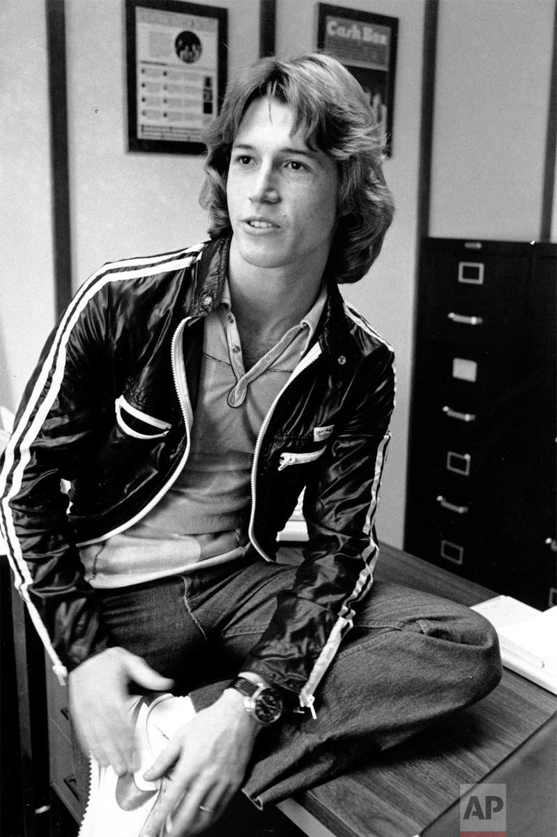 pop singer Andy Gibb died in Oxford, England, at age 30 of heart inflammati...