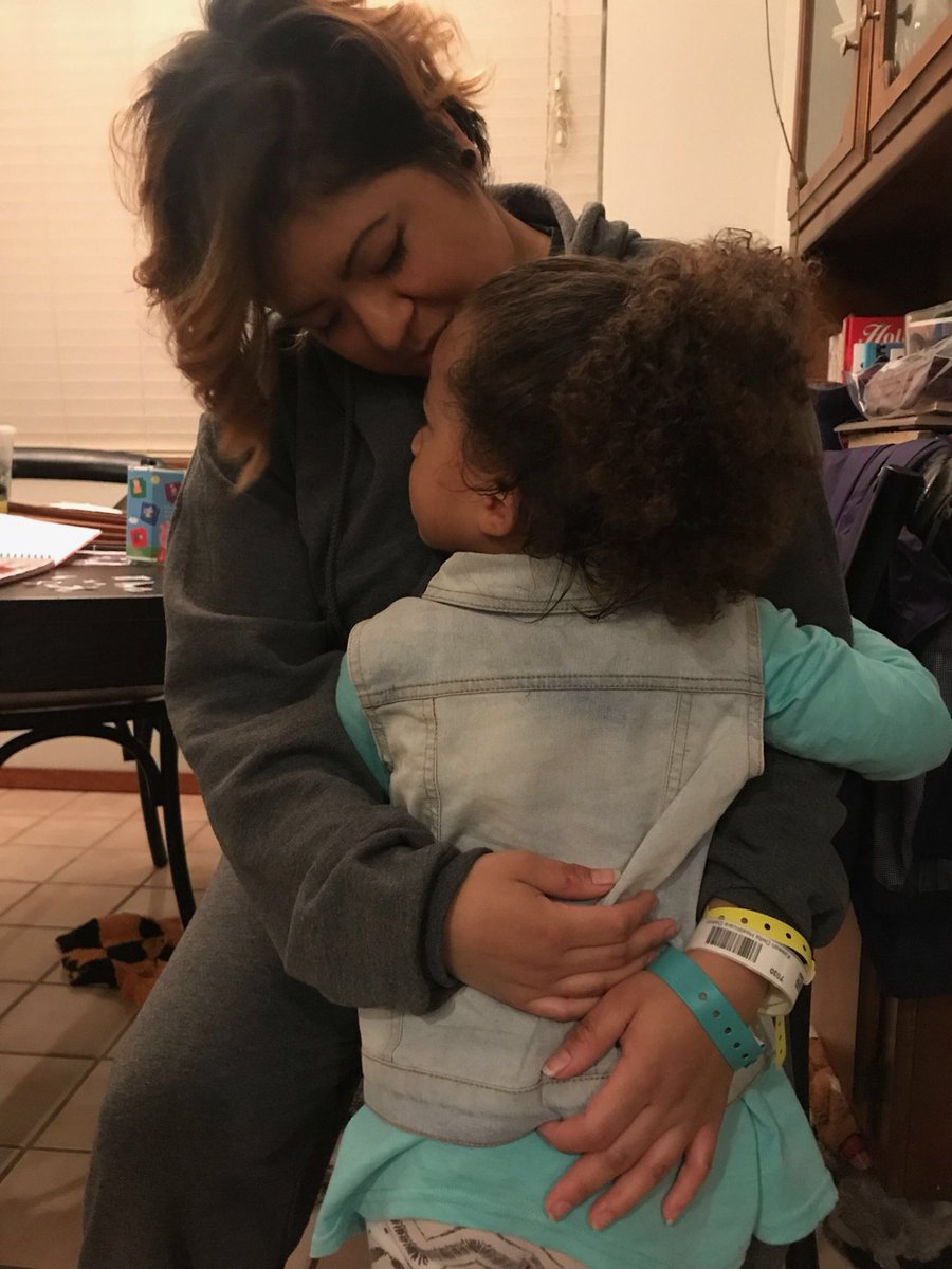 TulareSheriff's tweet photo. #Homecoming! The mom who saved her 3-year-old’s life by fighting off a knife-wielding woman on a #GreyhoundBus is back with her child. She was released from a local hospital &amp; a #TulareCounty Sheriff’s Detective drove her home to #NorthernCalifornia #mamabear #tweetalong #crime https://t.co/BsNLKzwf6C