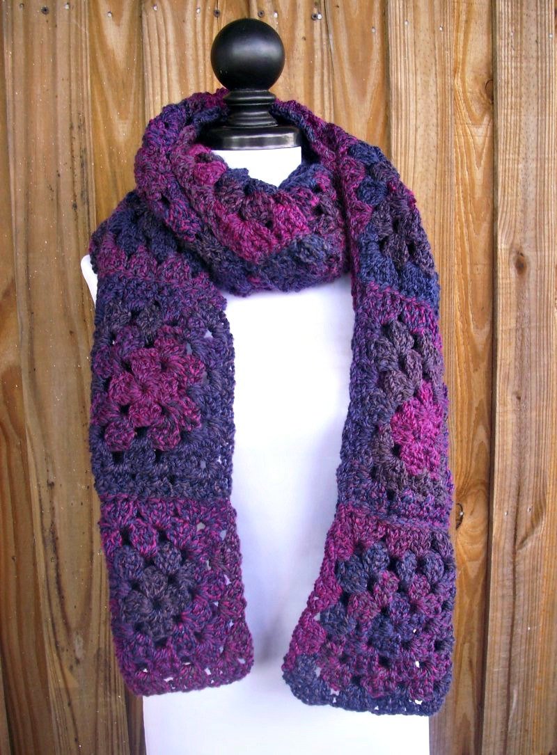 pixiebellshop's tweet photo. Purple Crochet Scarf - Granny Square Scarf Concord Grape Jelly Purple - Purple Scarf Chunky Scarf Womens Accessories Fall Fashion https://t.co/WCy4SWEv0Y #pixiebell #Etsy #PurpleScarf https://t.co/YIfG5Yc0Ik