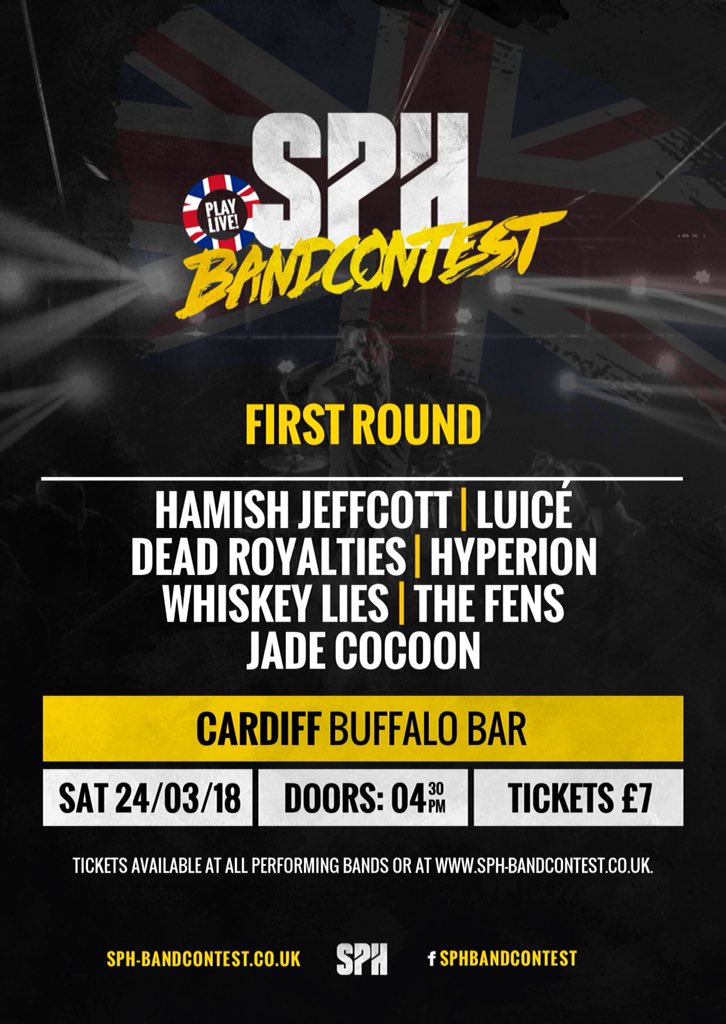 2 weeks today we take part in the SPH Band Contest! We can not wait to get back on stage.