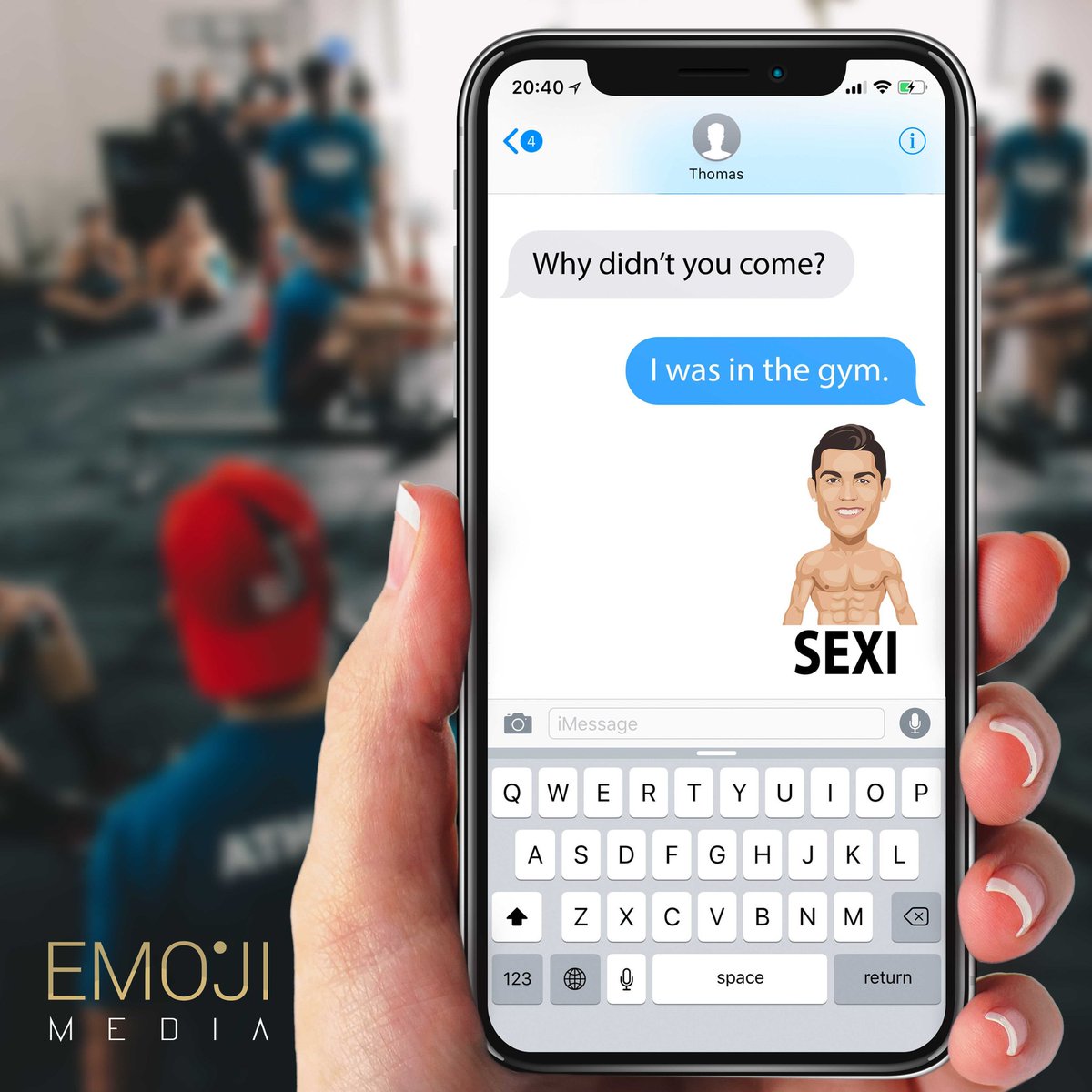 Emoji_Media's tweet photo. Famous faces need to be remembered, don't you think? And one has to work hard to become famous. 💪🏼🏃🏆 #EmojiMedia #RonaldoMoji https://t.co/WRXpuv4gEB