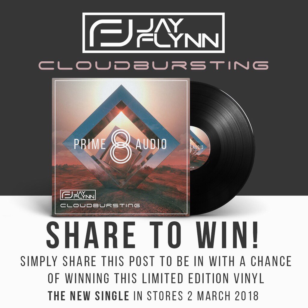 Prime8Audio's tweet image. Remember to share our @facebook post and like our FB page in order to be in with a chance of winning this one of a kind vinyl pressing. #win #TranceFamily #trance #asot #ASOT854 #ArminvanBuuren #jayflynn #cloudbursting