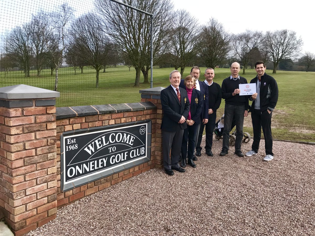 garethshawgolf's tweet photo. Congratulations to Onneley Golf Club, who have achieved the @EnglandGolf national #GolfMark accreditation.
In addition to the award, the Staffordshire club celebrate their 50th year in 2018. https://t.co/ZQQH7bzNu9 https://t.co/n1itIkClUo