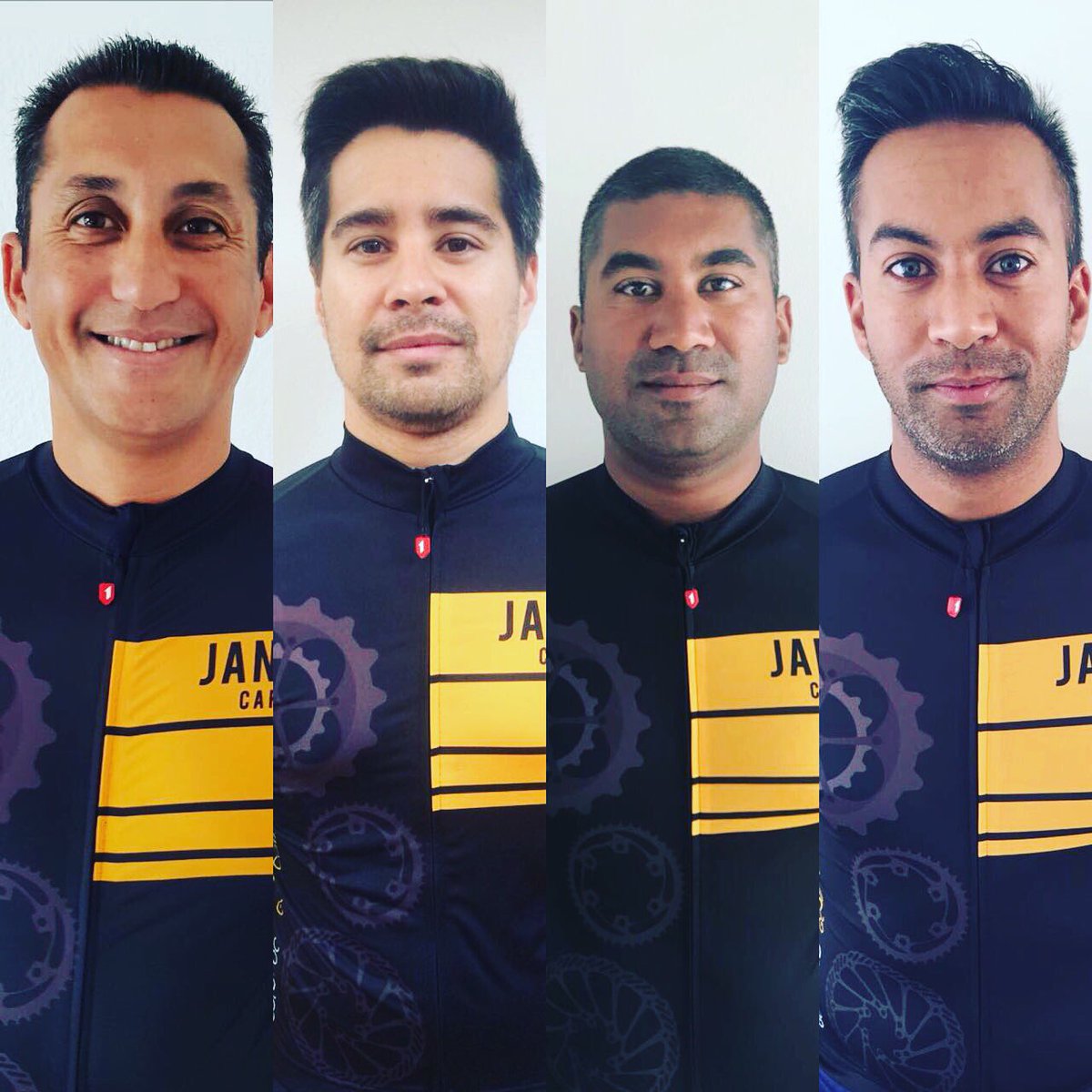 Kit sponsor for these fine fit men... make us proud #Jangocafe #capetown #arguscycletour2018 let’s keep the cape in shape one 🍔 at a time