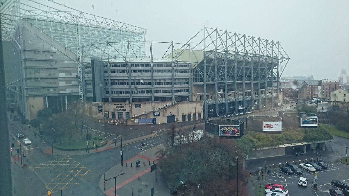 TheAdrianDurham's tweet photo. One of the best places to watch football in the country. @talksportmdl live from @NUFC at 1pm.#SolidGoals with NO long breaks away from the action... https://t.co/7ZKGiEWuY1