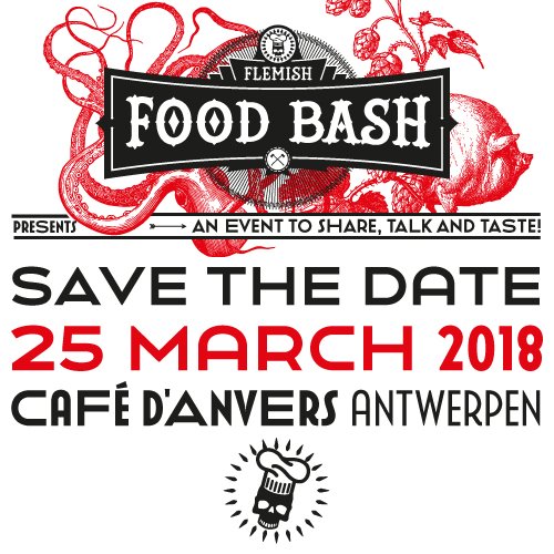Yeah! Save the date for the next Food Bash in Cafe d’Anvers. 25.03.18. See you there! #flemishfoodbash #cafedanvers #foodie