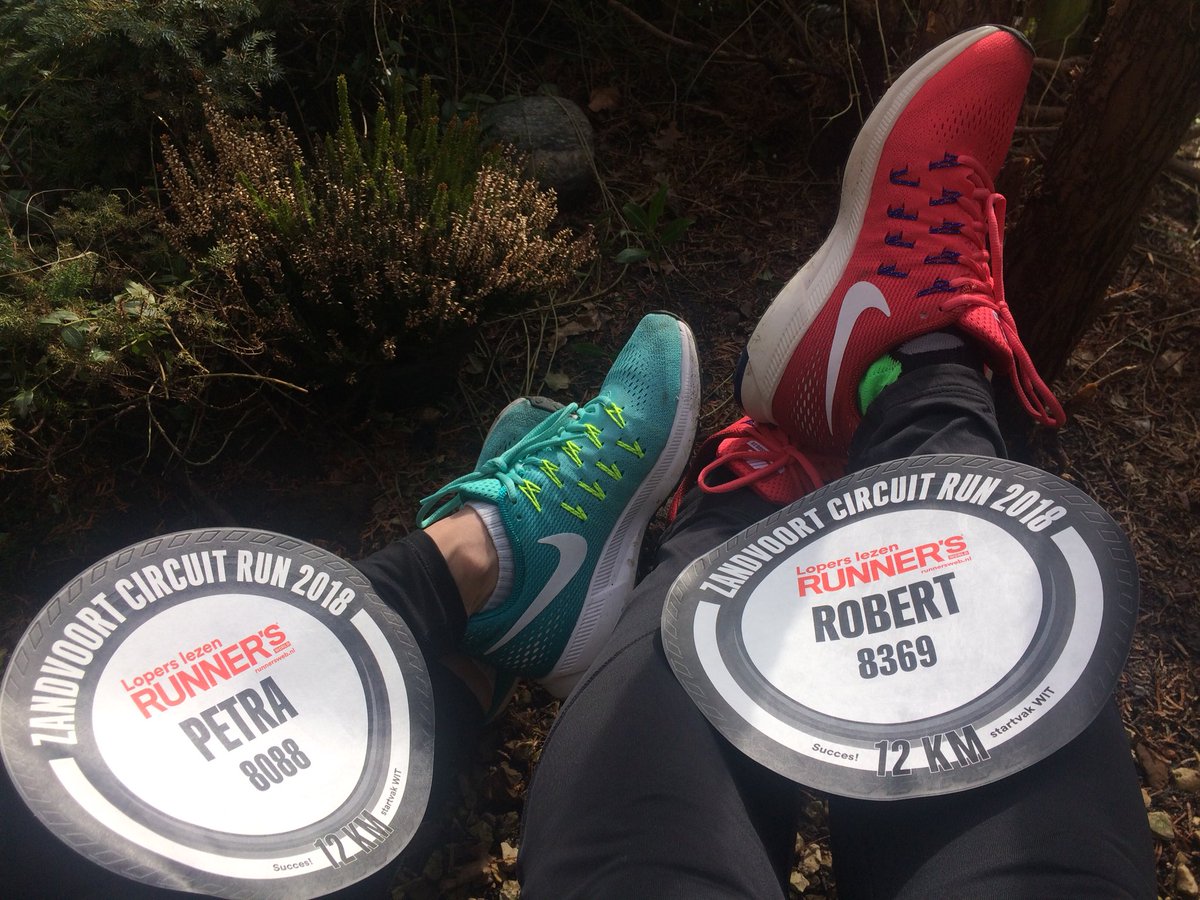 Heerlijk gelopen <a href="/PetraOnderwater/">Petra Onderwater</a>🤙 Vol vertrouwen naar de @CircuitRun!#ZandvoortCircuitRun #zinin