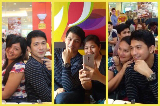 Bhetomtomdenden's tweet photo. Mga pacute pose ni lodi ๐๐๐ during meet and greet sa Chicken Deli Waltermart Bicutan branch kanina #dennistrillo #waltermartbicutan #chickendeli https://t.co/pOc2pmPbVN
