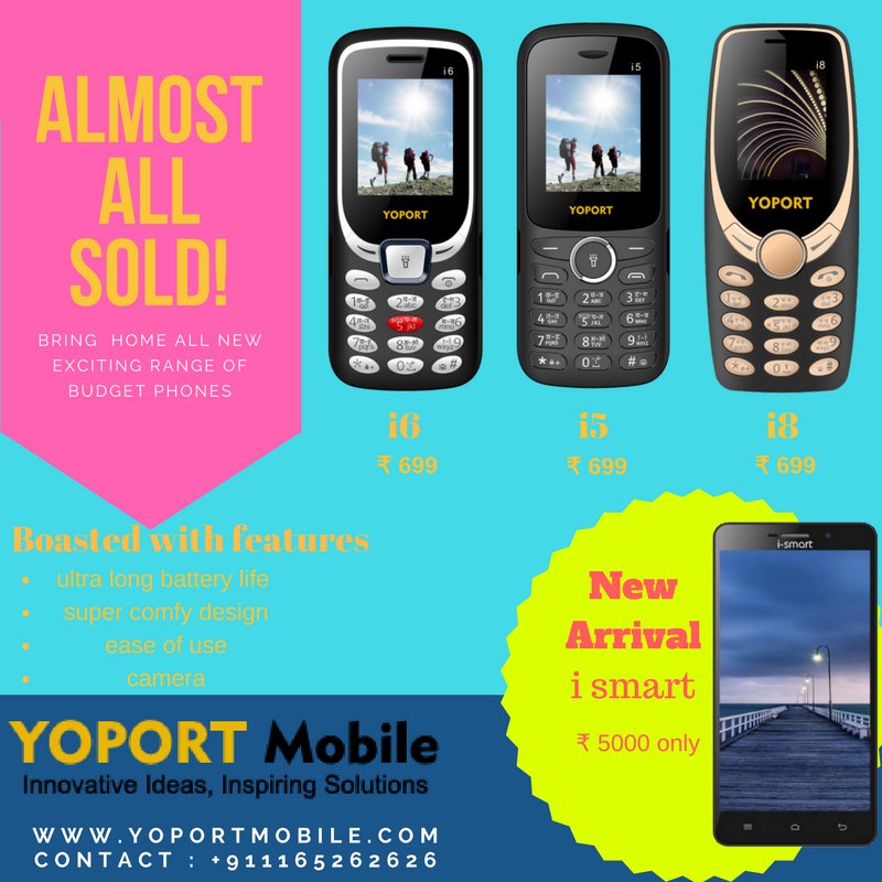 Phones that are tough and reliable for India. 
ow.ly/ph4B30iRMg0
Offer in just ₹699 #IndiakaPhone