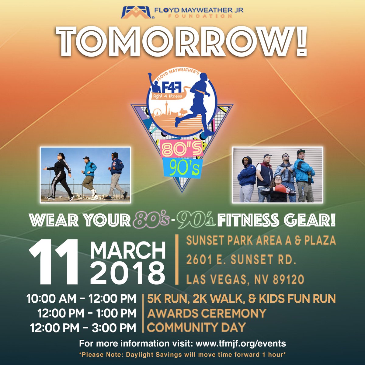 tfmjf's tweet photo. In less than 24 hours we will be hosting our 4th annual Fight-4-Fitness at Sunset Park! We invite all our friends and family to come out and join us for a day of action-packed fun filled fitness, fun, and MUCH MORE! https://t.co/GfsMRbuw6W #F4F18 https://t.co/eAZeCfi2gE