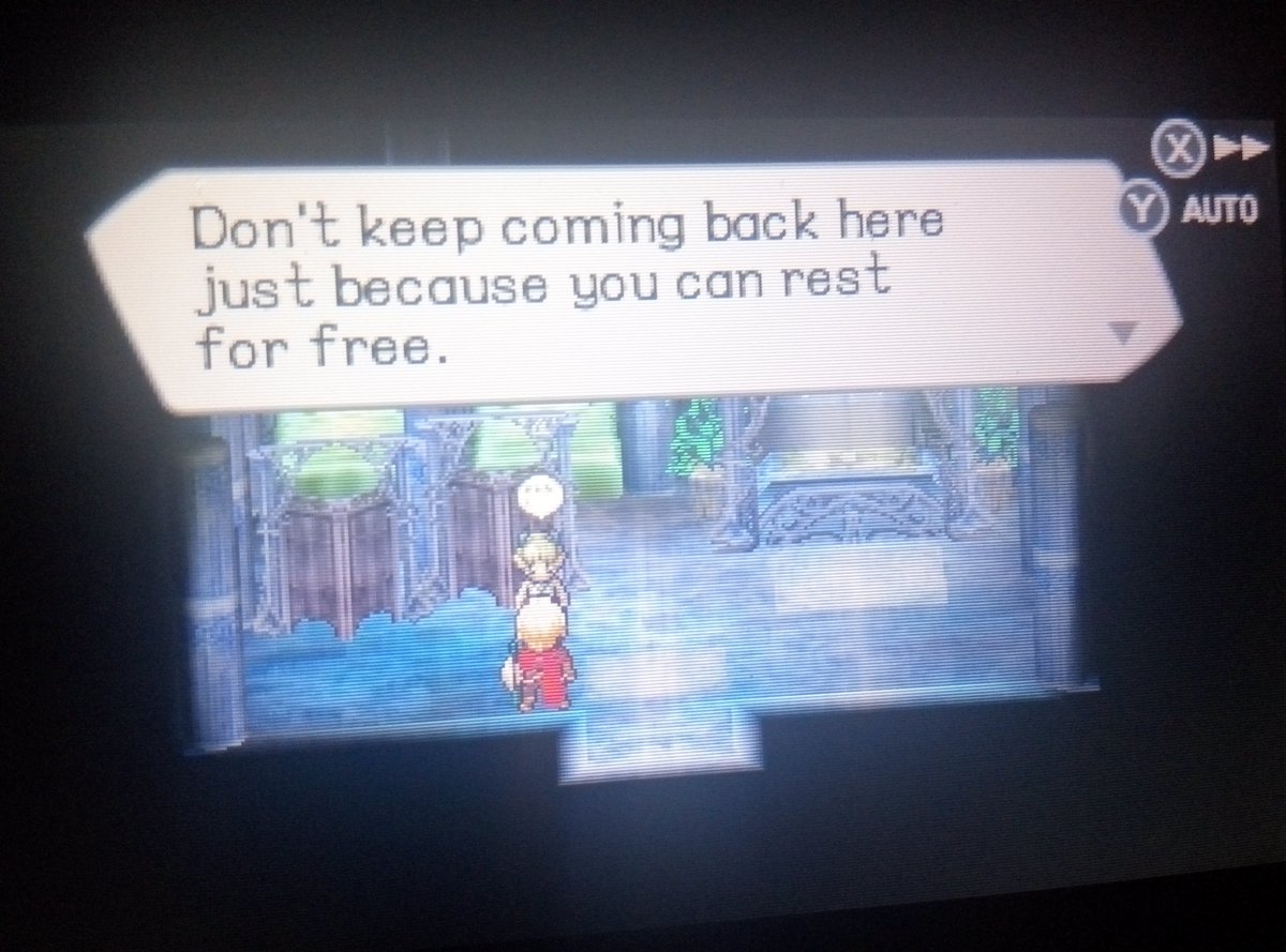 Milleniariam's tweet photo. Sure... #RadiantHistoria #RPG #inn #3DS #Nintendo #Stocke #raynee #marco #aht #eruca #Rosch https://t.co/Qfqx5g4gKK