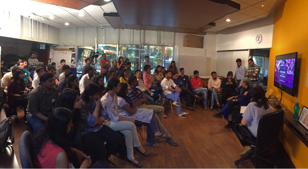 FutureTenseInc's tweet photo. Monika Bielskyte (@monikabielskyte) hosting an eye opening discussion on what future worlds could (and should) look like!
#futuretenseinc #worldbuilding #future #design #mumbai #meetup https://t.co/jynhqkcPyz