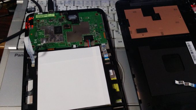 私的まとめ Vivo Tab Note8のコード10を再修理 バッテリ交換した話