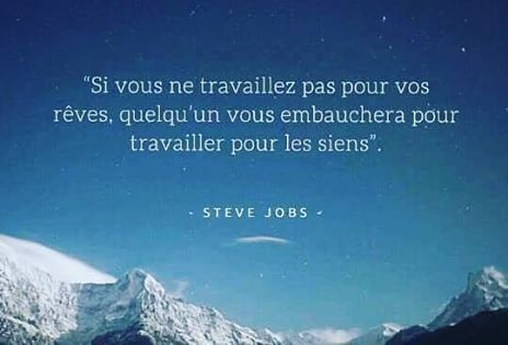 burodiallo's tweet image. Si vous ne travaillez pas pour vos rêves, quelqu&apos;un vous embauchera pour travailler pour les siens. Steve Jobs
 💎👑📱
 #thinkdifferent #autonomiefinanciere #stevejobs