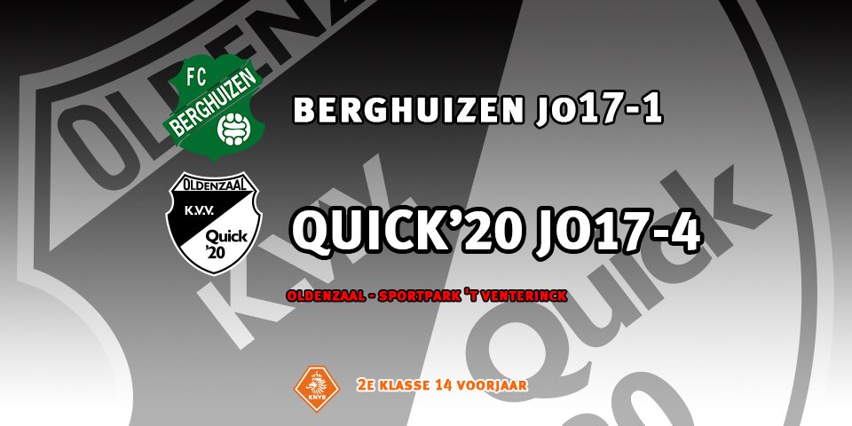 Quick'20 JO17-4 tweet media
