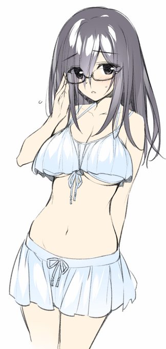 地味目な彼女の水着姿を初めて見たら…的な? 