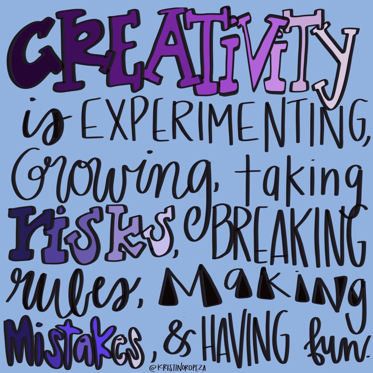 KristinOropeza's tweet image. Last day of #SketchCUE - can’t believe I did 25 days of sketching. I had so much fun! Thank you @TeachingTechNix for facilitating! #sketchnotes #creativelettering