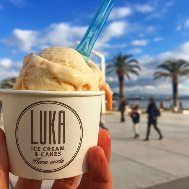 45degreessail's tweet photo. Where there is sun, there is icecream! And when there is sun in Split, we go to Luka’s #sladoled #lukasicecreamandcakes #gelato #sun #sunce #splitskariva #split #splitriva #sailingholiday #sailingvacation #travel #travelgram #travelphoto #adventure #beadventurous #sailingadv… https://t.co/7JNEzXfecT