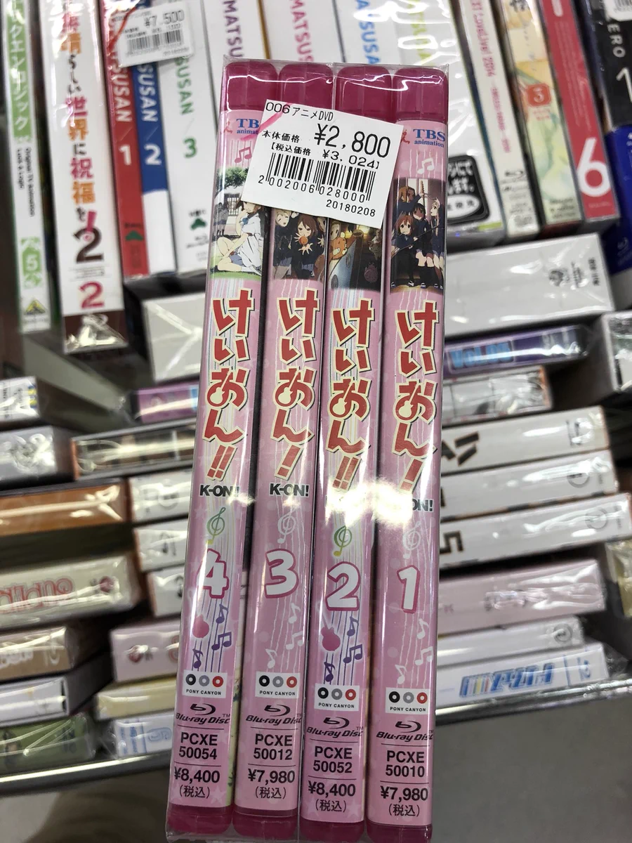 高度な間違い探しｗアニメ「けいおん」のセット販売がおかしいｗｗｗ