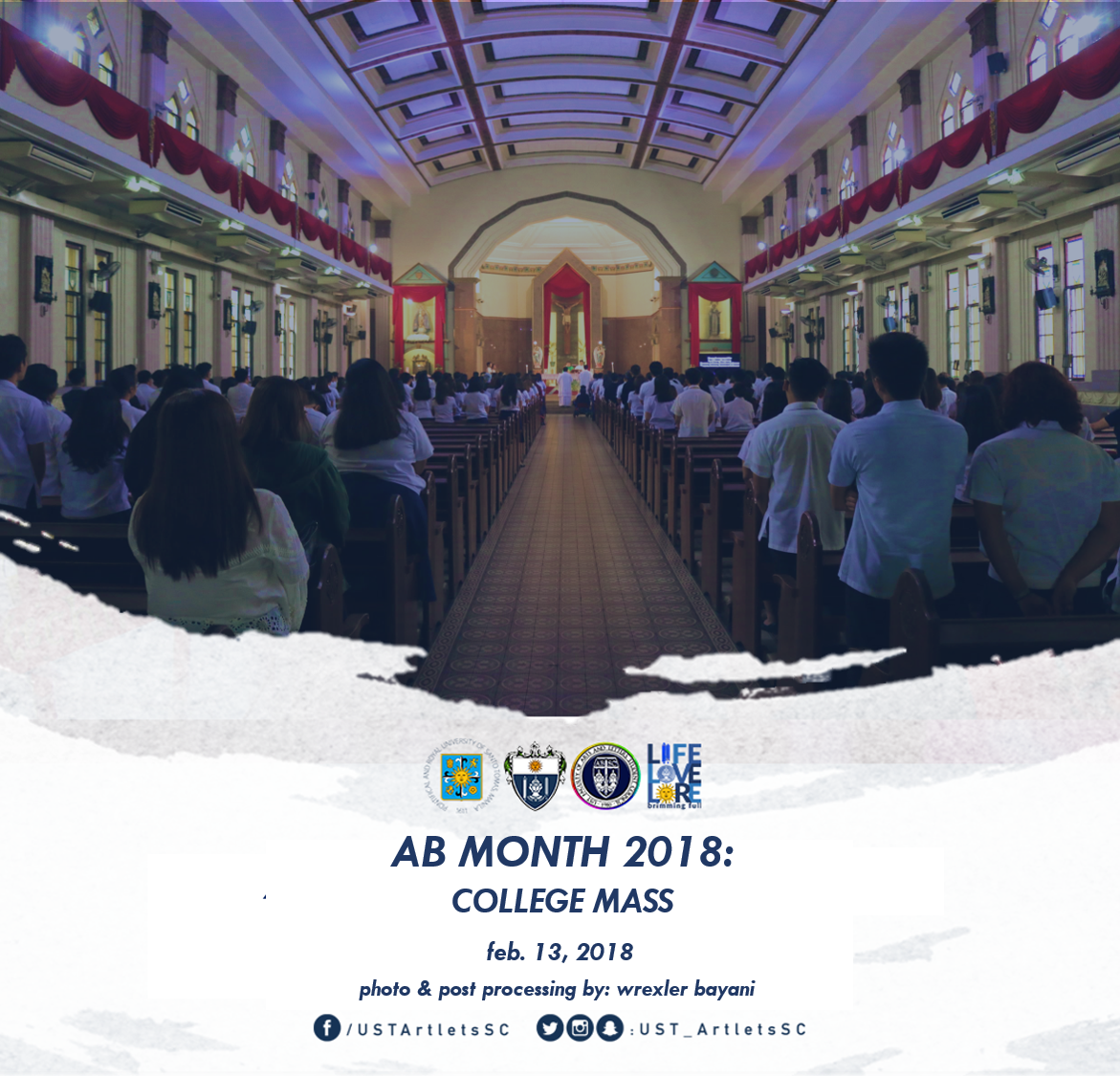 ust_absc's tweet photo. Let's take a look back in this year's opening mass in celebration of the first ever #ABMonth2018.

See more on Facebook:
https://t.co/ZuVTzMQcdZ

#ABSCapture #AdhikangBahaghari https://t.co/2MjRlHb8QO