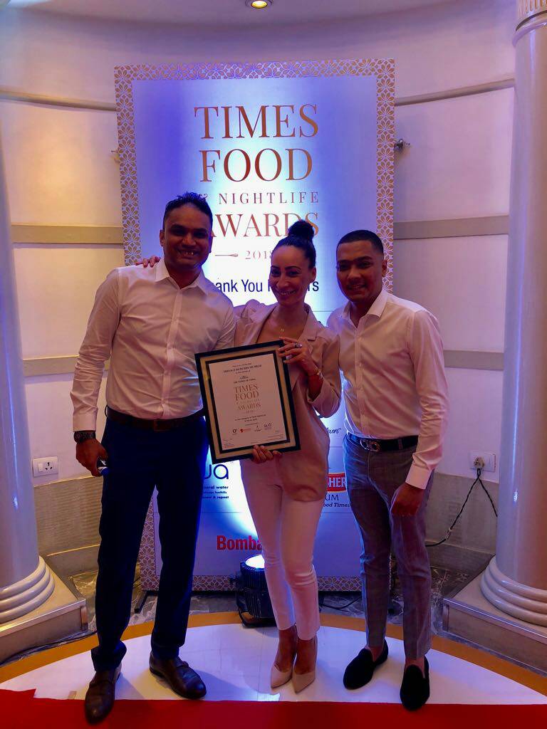 Any guesses for who won the best nightclub in Mumbai award?  Thank you for all your love!😍 #TimesNightlifeAwards #MumbaiNightlife