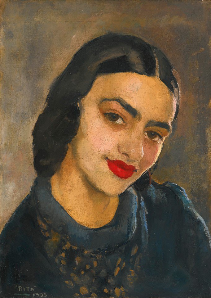 Amrita Sher-Gil (1913-1941), Indian painter, one of the greatest 20th century artists and a pioneer in modernist art #womensart 

#Womenshistorymonth