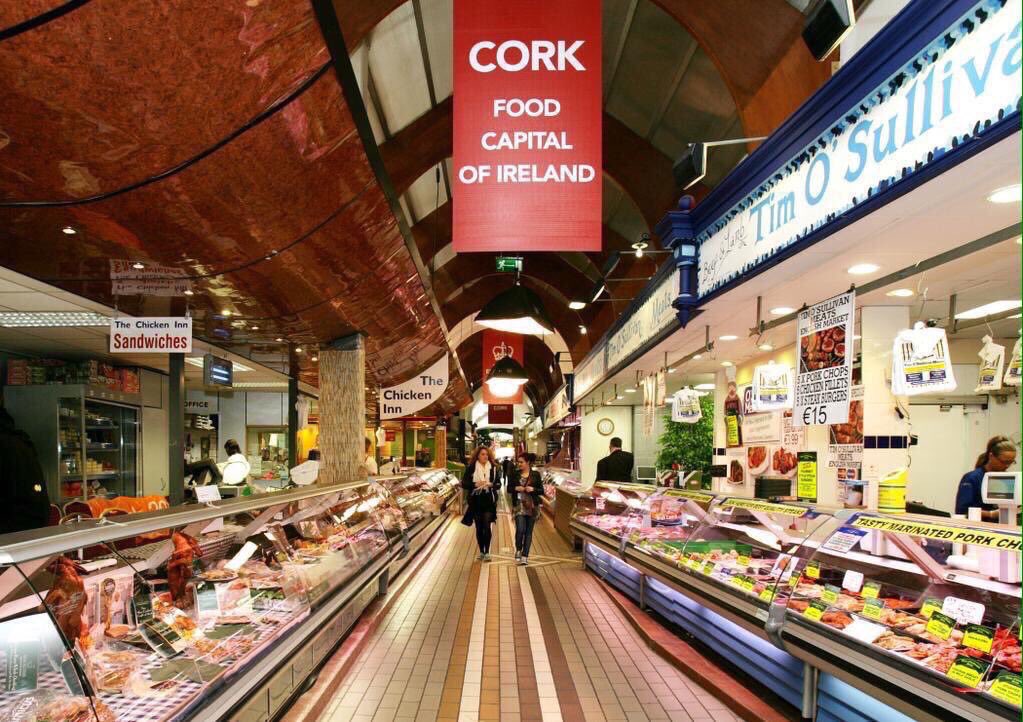 Over 30 individual, family businesses,owner occupied stalls and 2 #youngOffenders A retail space where counters become conversation pieces.Enjoy your night tonight @EnglishMarket #LoveEnglishMarket #foodsndpeople #lovecork