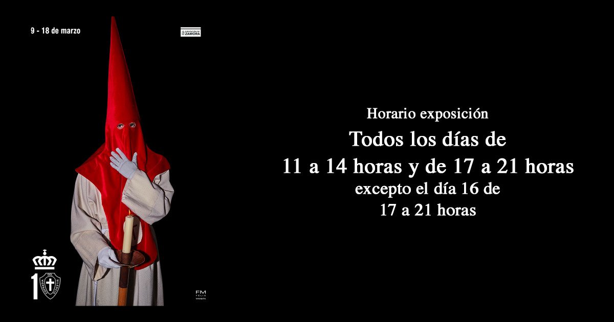 Desde el día 10 hasta el 18 de marzo, la Cofradía del Silencio tiene expuesto al Stmo. Cristo de las Injurias, enseres de la Cofradía y fotografías de Félix Marbán, en la sala de exposiciones de la Encarnación en la Plaza de Viriato