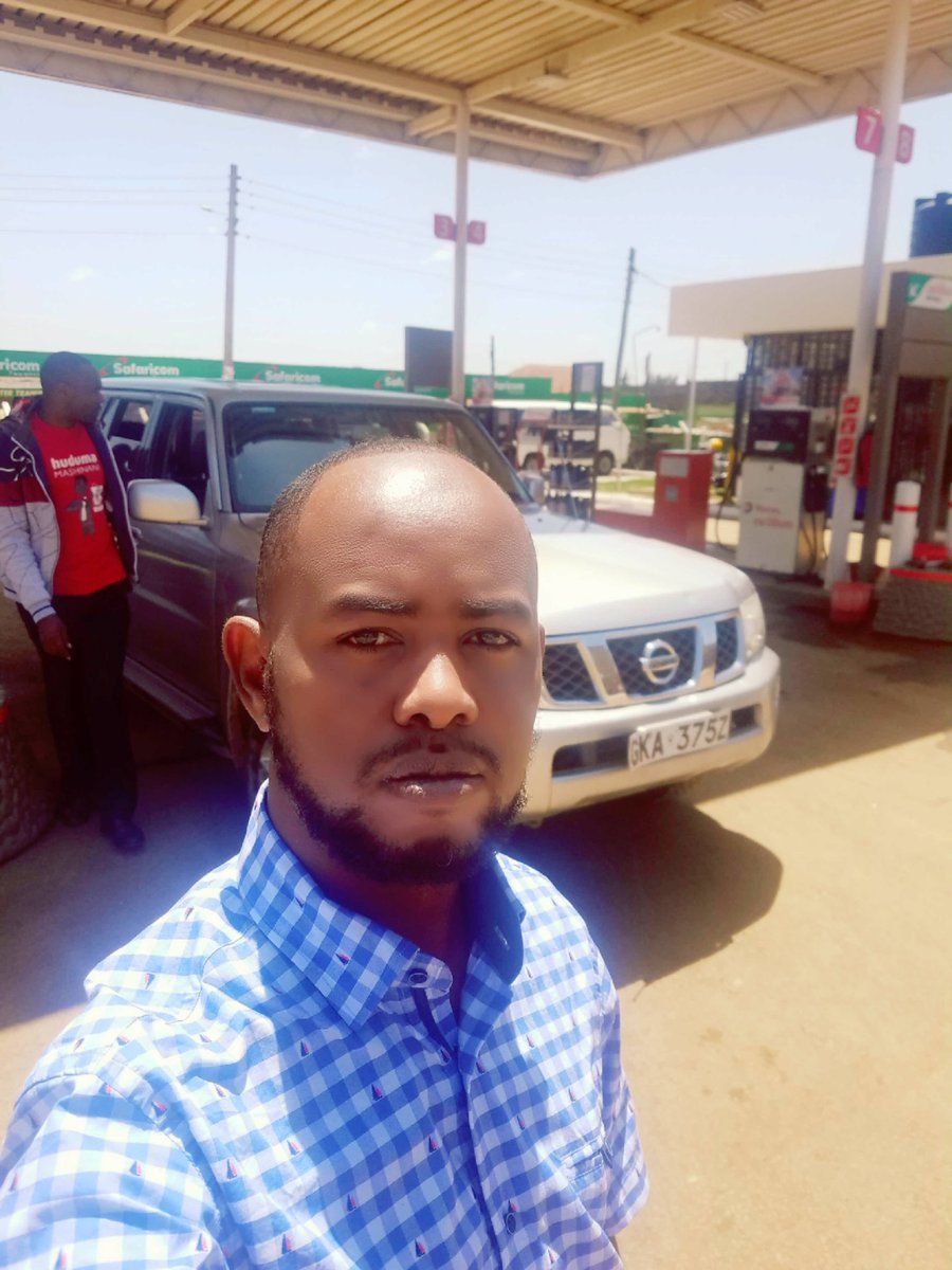 AbdishukriOsman's tweet image. Refuelling.

#Total 
#Nyahururu 
#TembeaKenya 
#BackToNairobi 
#ProtocolKE